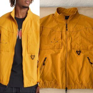 Air Jordan 23 Engineered Men's Statement Jacket Chutney Yellow Size L /Rare Find